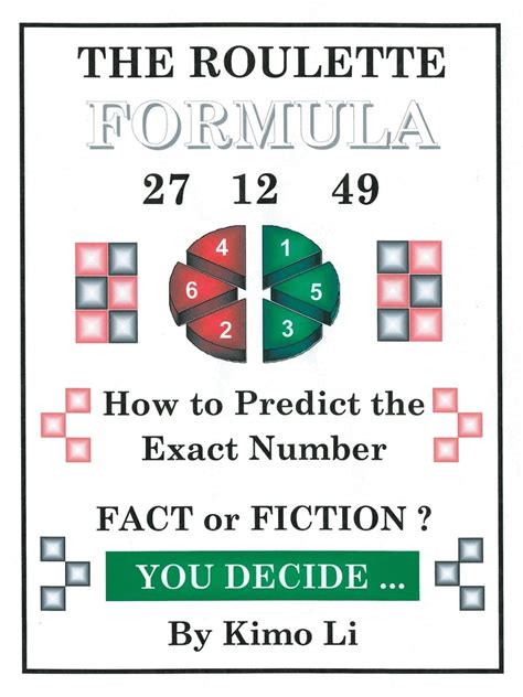 the roulette formula: how to predict the exact number pdf|The Roulette Formula: How to Predict the Exact .